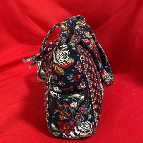 Vera Bradley Multicolored Floral 2-Handled Purse in Excellent Condition - Picture 4 of 8